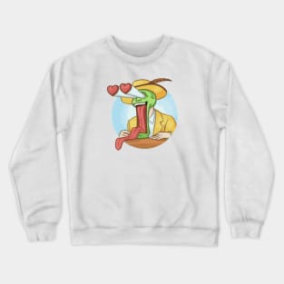 The Mask In Love Crewneck Sweatshirt